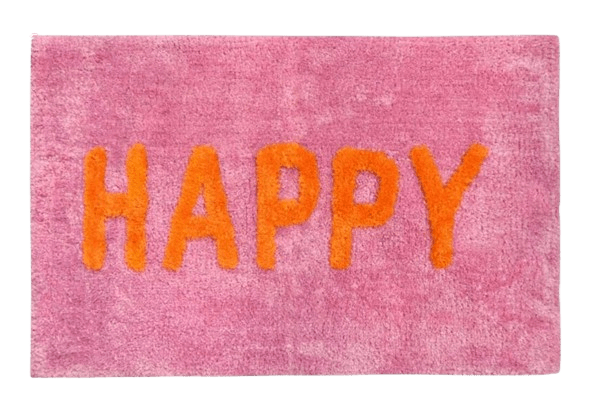 Badematte Happy Pink Badematte Happy Pink