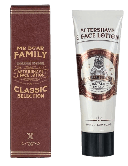 Aftershave & Face Lotion Golden Ember Mr Bear Family Aftershave Lotion