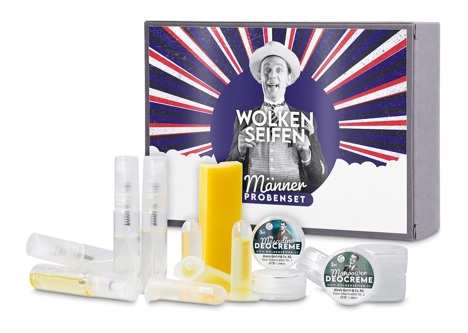 Probenset für Männer, Jungs & Co Probenset für Männer, Jungs & Co