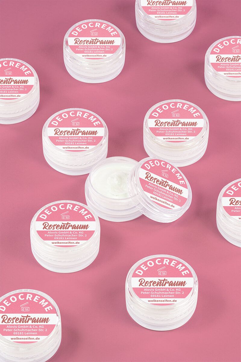 Deocremeprobe Rosentraum