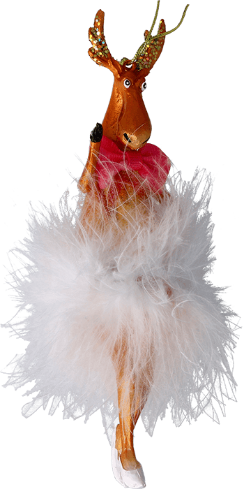 Anhänger Rentier Ballett