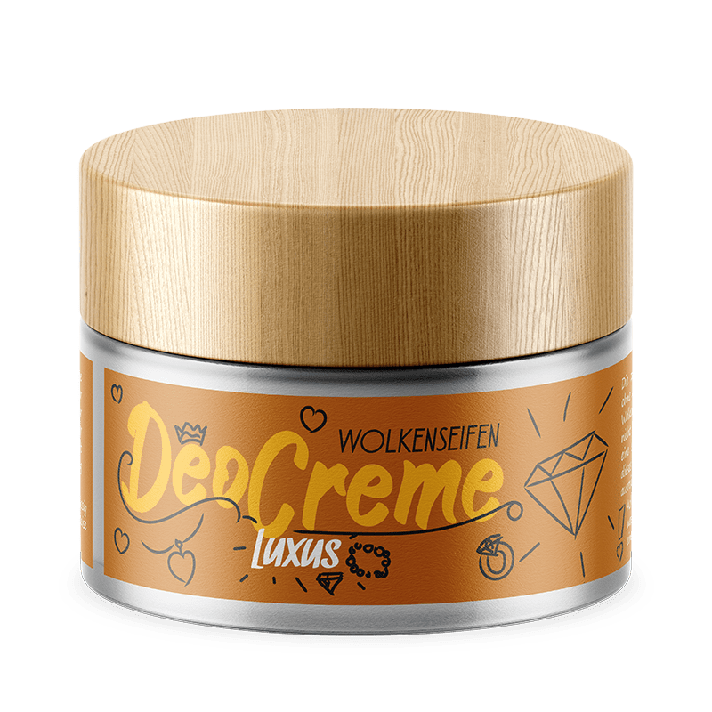 Deocreme Luxus Glastiegel ohne Hintergrund