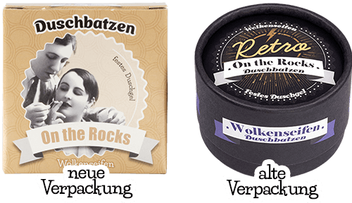 Duschbatzen On the Rocks - seifenfreie Pflege