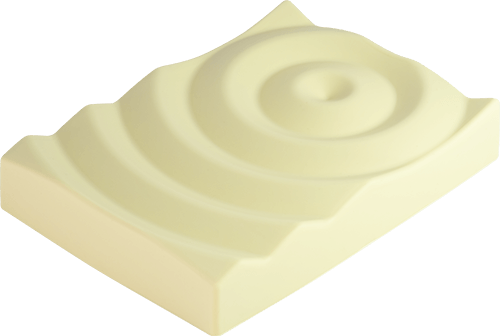 Seifenablage Silikon wellig (4 Farben) ohne Hintergrund