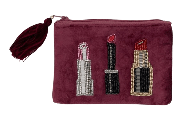 Tasche Lipstick Rot Kosmetiktasche Lipstick
