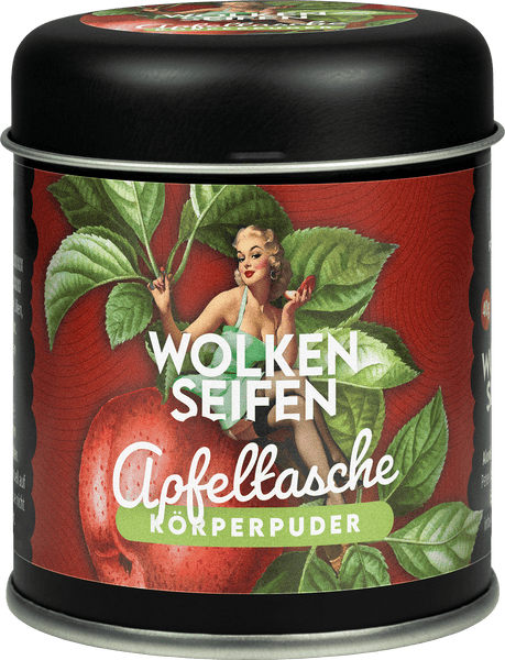 Körperpuder Apfeltasche Streudose Körperpuder Limited Edition Apfeltasche