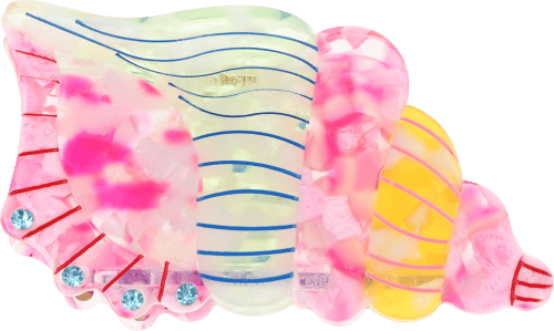 Haarkralle Muschel bunt Haarkralle Muschel bunt