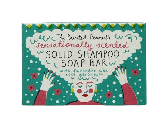Shampoo Soap Bar Printed Peanut Soap Shampoo