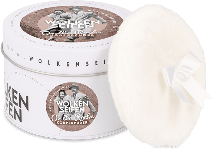 Körperpuder (Trockenshampoo) On the Rocks ohne Hintergrund