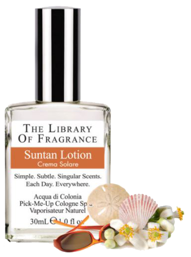 EdC Suntan Lotion Library of Fragrance Suntan Lotion ohne Hintergrund