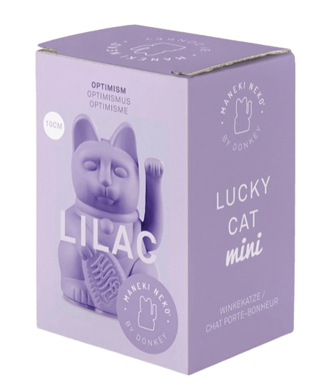 Winke-Katze Flieder mini Winke-Katze Flieder mini