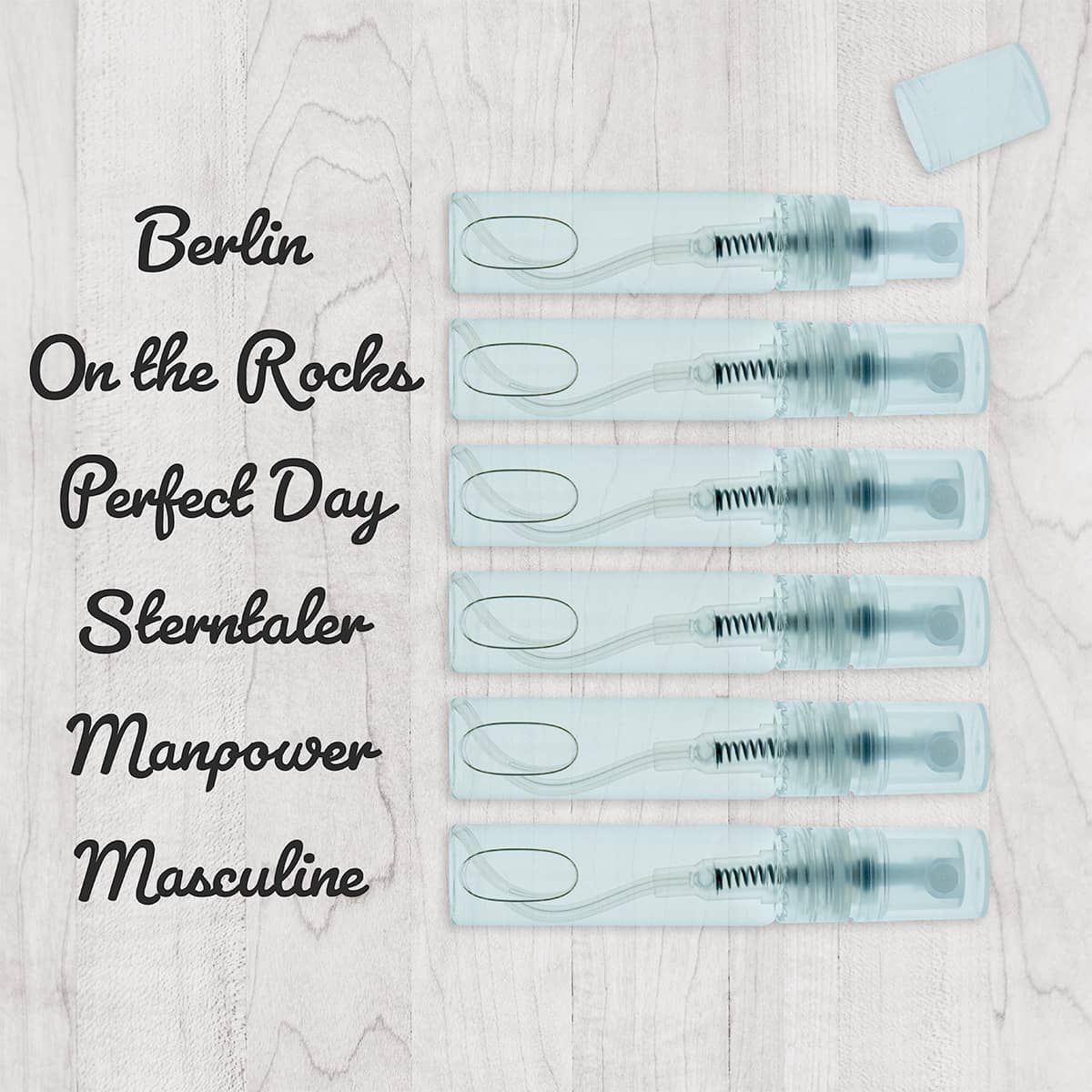 Körperspray Probenset Unisex