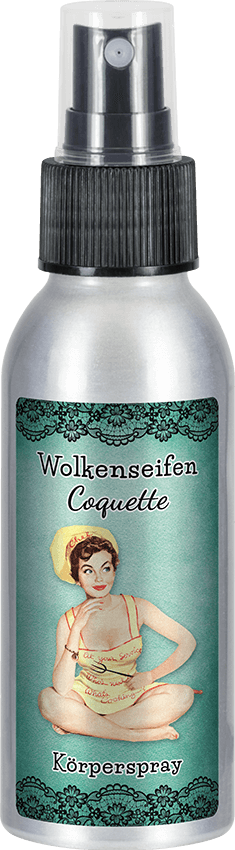 Körperspray Coquette ohne Hintergrund