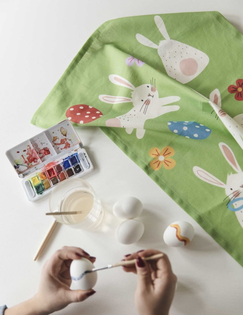 Geschirrtuch Häschen