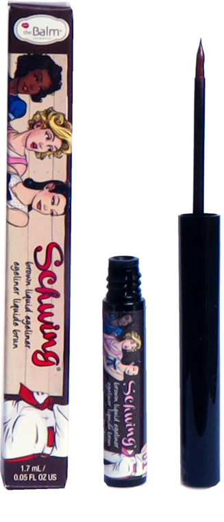 Schwing Liquid Eyeliner Brown thebalm Schwing flüssiger Eyeliner