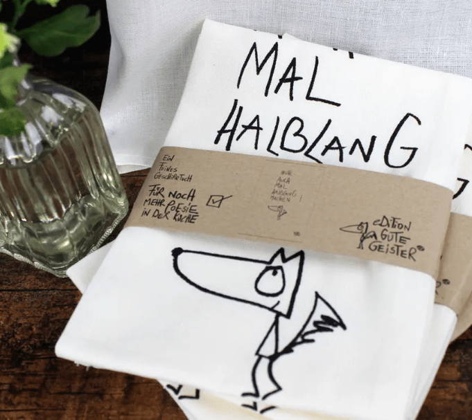 Geschirrtuch Halblang Fuchs Geschirrtuch Halblang Fuchs