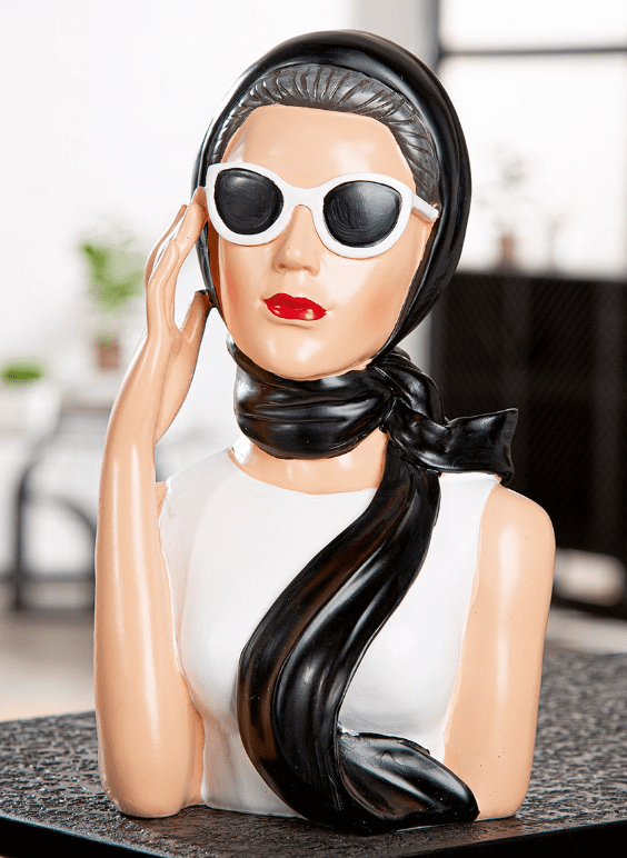 Dekofigur Cabrio Lady