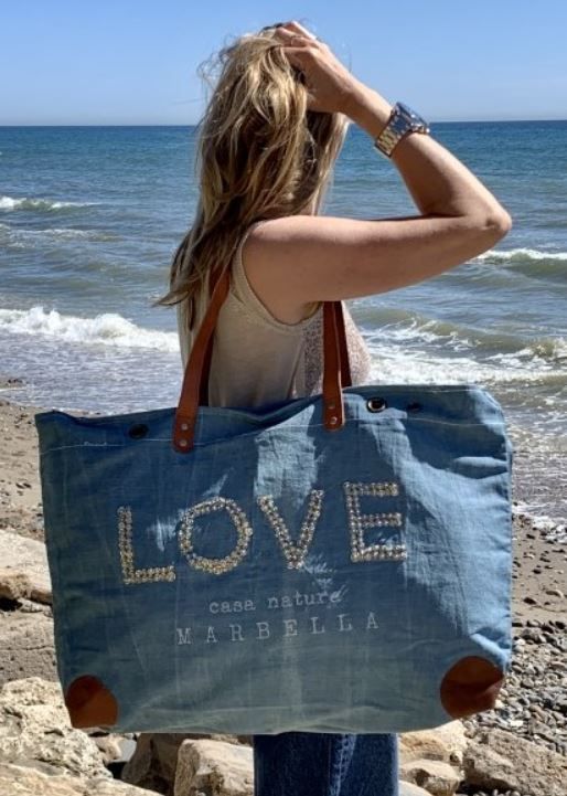 Segeltuchtasche Denim