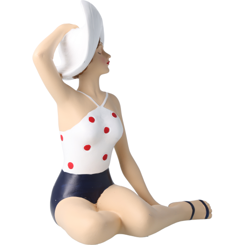 Pinup Schwimmerin mit Hut Pinup Schwimmerin mit Hut