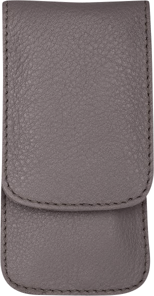 Nagel-Lederetui Siena 3teilig grau Nagel-Lederetui Siena 3teilig grau