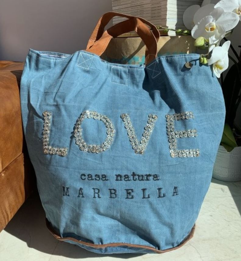 Segeltuchtasche Denim Kobe