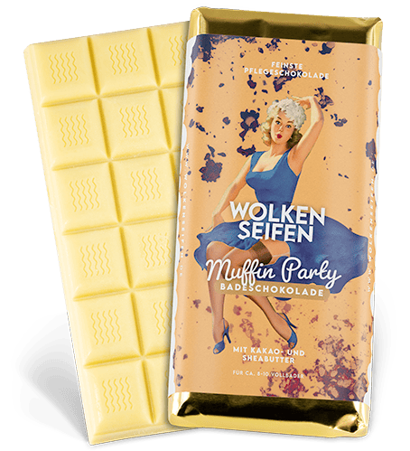 Badeschokolade Muffin Party Wolkenseifen Badeschokolade Muffin Party
