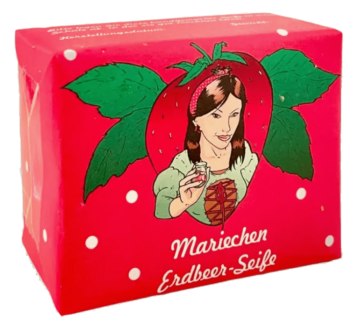 Mariechen Erdbeerseife 1000%1 Seife Mariechen Erdbeereseife ohne Hintergrund
