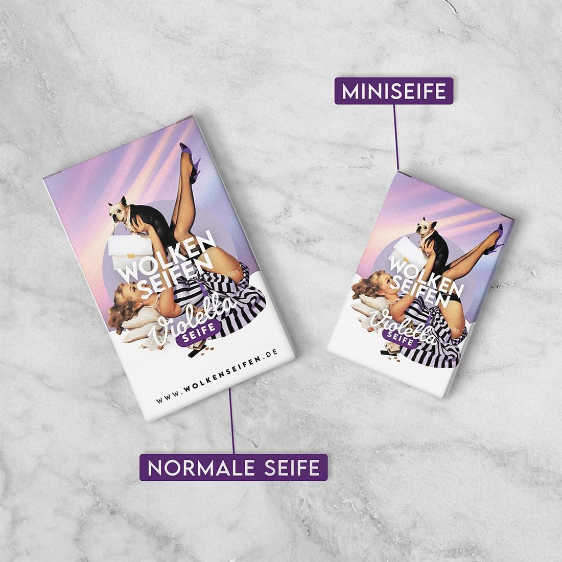 Gästeseife Violetta Gästeseife Violetta