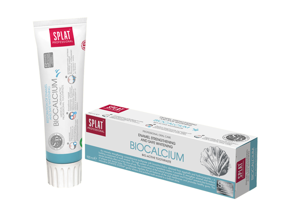 Biocalcium Zahncreme SPLAT Biocalcium Zahncreme ohne Hintergrund