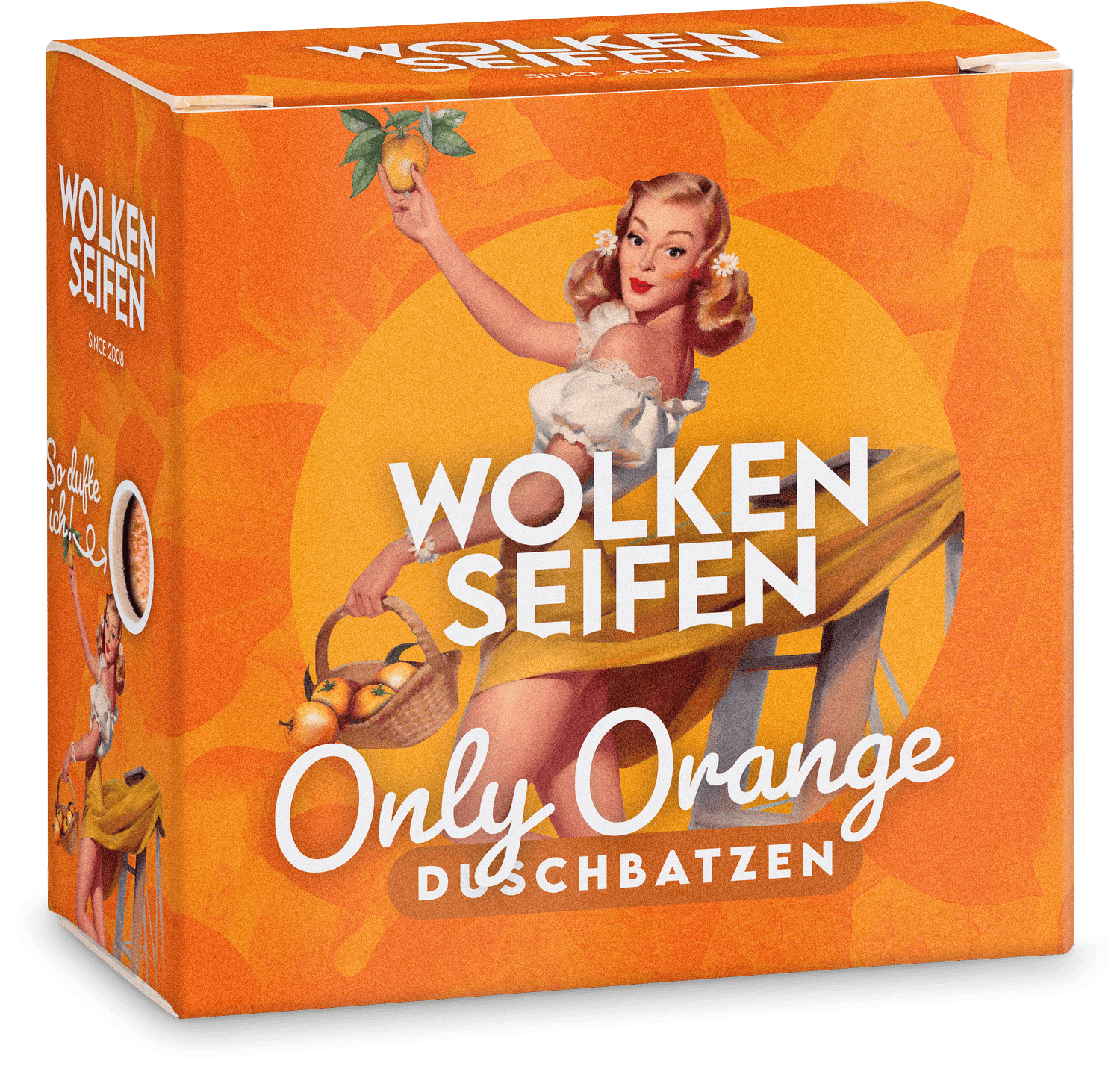 Duschbatzen Only Orange - seifenfreie Pflege Duschbatzen Only Orange - seifenfreie Pflege