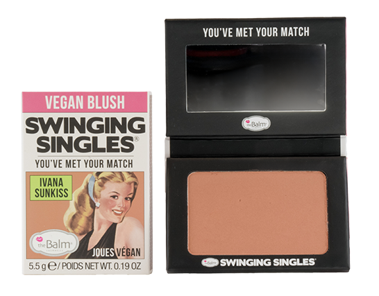 thebalm swinging singles blush