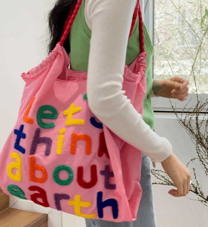 Einkaufsbeutel Earth Pink Einkaufsbeutel Earth Pink