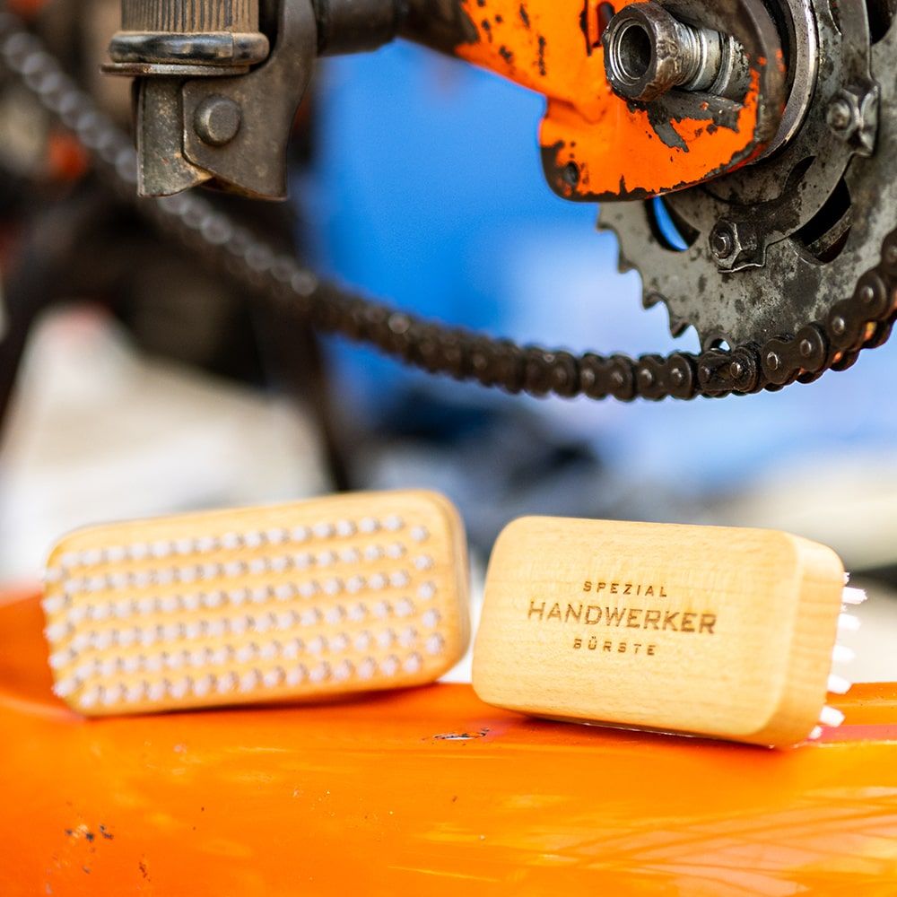 Handwerkerbürste Buchenholz