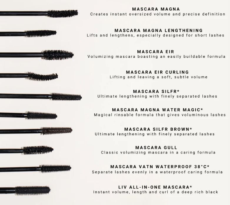 Mascara Vatn Volume Schwarz