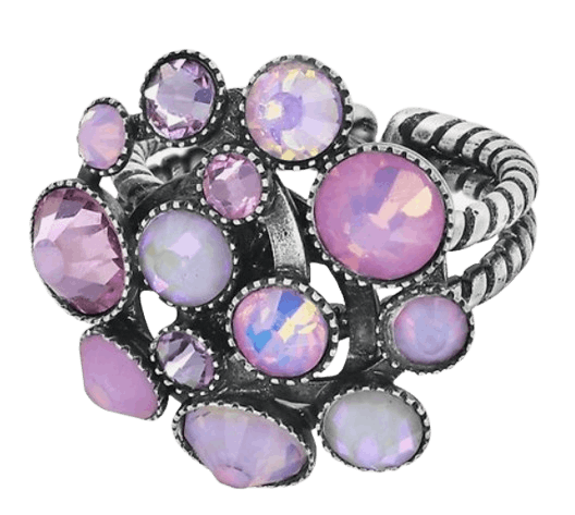 Shopping Drops Ring Rosa Shopping Drops Ring Rosa