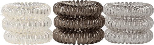 Spiral-Haargummis beige Spiral-Haargummis beige