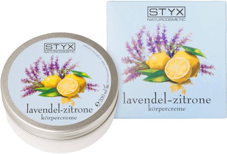 Styx Körpercreme Lavendel-Zitrone Styx Körpercreme Lavendel-Zitrone ohne Hintergrund