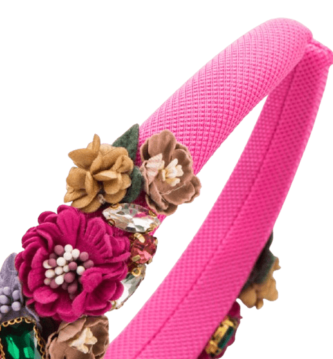 Blumen-Haarreif Pink Blumen-Haarreif Pink