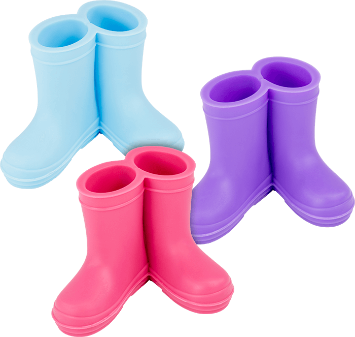 Zahnbürstenhalter Gummistiefel Zahnbürstenhalter Gummistiefel