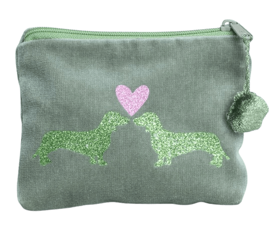 Tasche-HD mini Dackel Grün