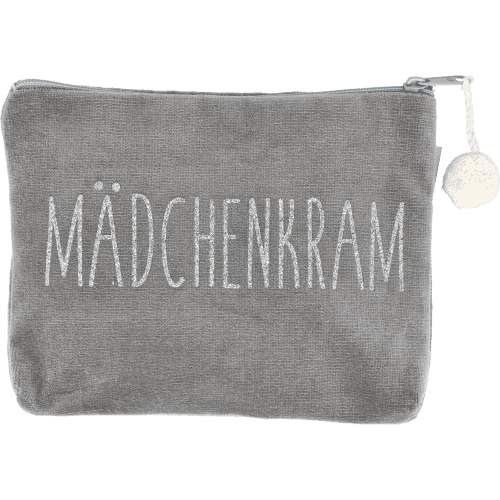 Tasche-HD groß Mädchenkram Silber Samt-Kosmetiktasche Mädchenkram