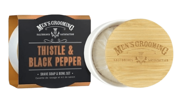 Thistle & Black Pepper Shaving Soap Thistle & Black Pepper Shaving Soap