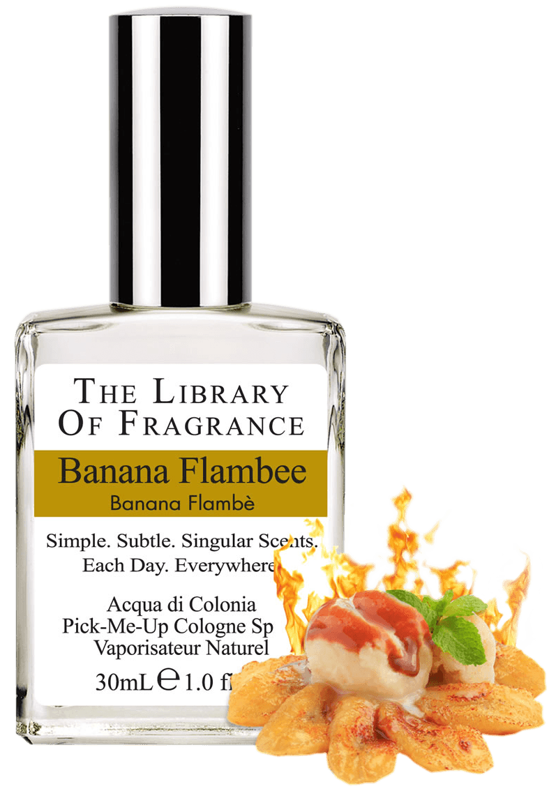 EdC Banana Flambee Library of Fragrance Banana Flambee ohne Hintergrund