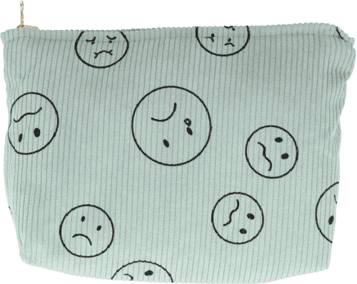 Kosmetiktasche Smiley purple Kosmetiktasche Smiley purple