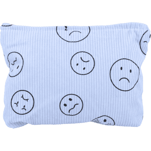 Kosmetiktasche Smiley Pink/blau Kosmetiktasche Smiley Pink/blau