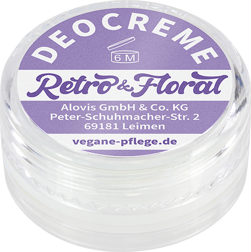 Deocremeprobe Retro & Floral Wolkenseifen Deocreme Probe