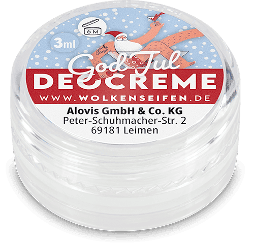 Deocremeprobe God Jul Wolkenseifen Deocreme Probe God Jul