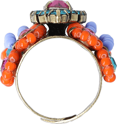 Paisley African Ring Multi Paisley African Ring Multi