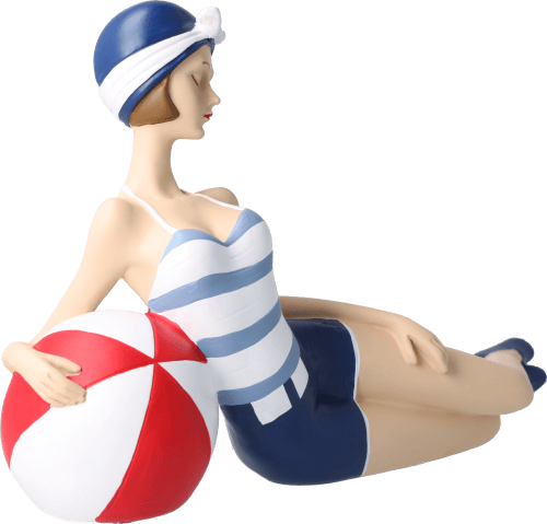 Pinup Schwimmerin lang liegend Pinup Schwimmerin lang liegend