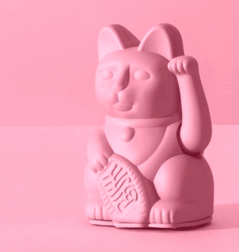 Winke-Katze Hot Pink mini Winke-Katze Hot Pink mini